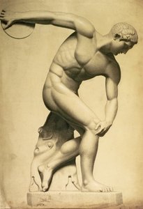Lanceur de disque, dessin d